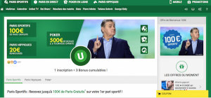 bonus inscription100€ Unibet