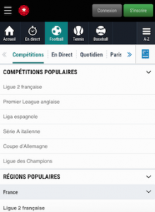 version mobile Betstars