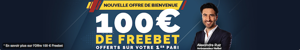 NetBet vous offre maintenant 100 euros pour vos mises en ligne