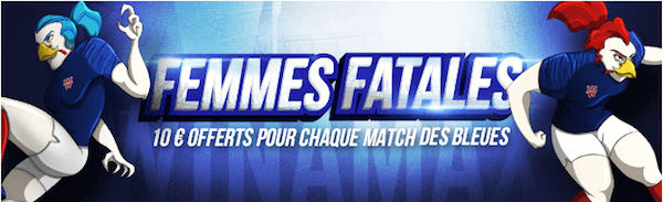 Femmes fatales 10€ offert