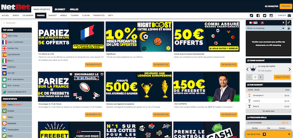 netbet super cotes