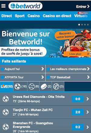 bonus betworld
