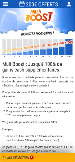 France Pari Multi Boost