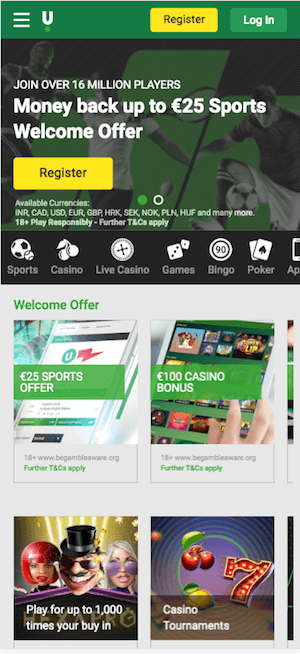 Unibet CI bonus