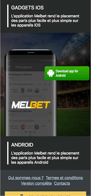 melbet apk