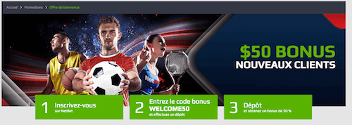 Netbet bonus