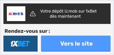 depot umob sur 1xbet