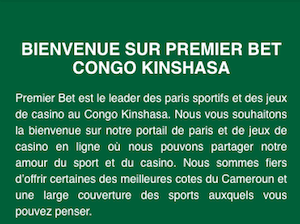 premier bet congo