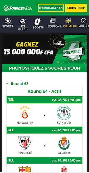 promo premier 6 round 64