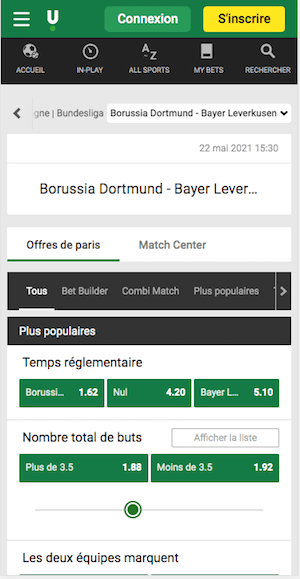 cotes dortmund vs bayer leverkusen