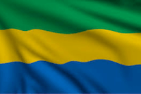 Gabon drapeau