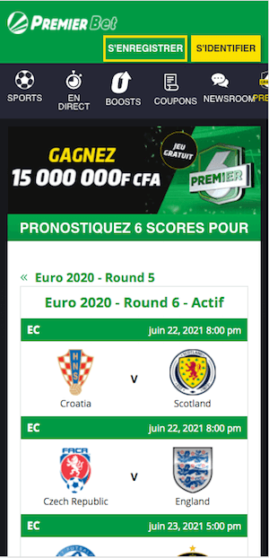 promo premier 6 euro 2020