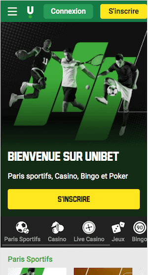 unibet accueil 