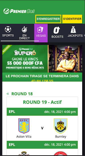 Premier Bet Super 6 round 19 20021