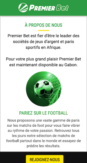 premier bet gabon