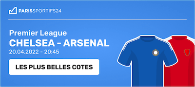 parier sur chelsea vs arsenal 