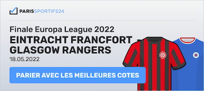 eintracht francfort vs glasgow rangers cotes paris sportif