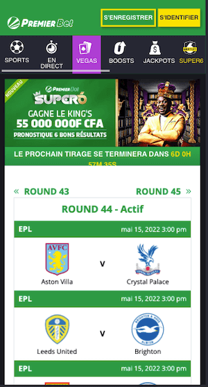 super 6 round 44 en 2022