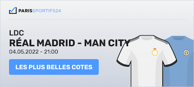 cotes real madrid vs city