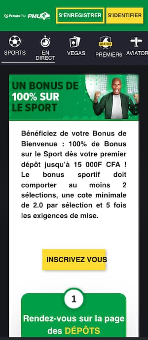 premier bet bonus bienvenue