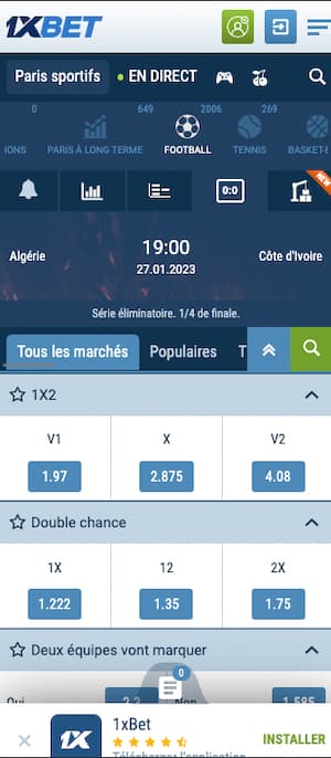 cotes algerie cote d vivoire chan2023