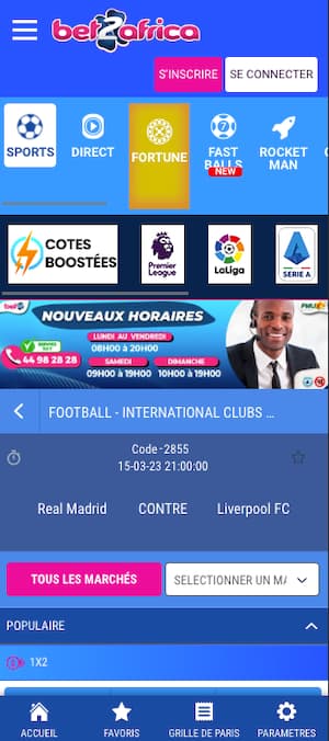 cotes real madrid vs liverpool 