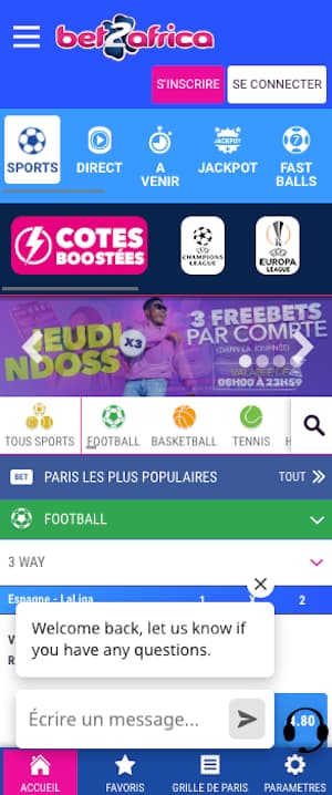 bet241 sur votre mobile