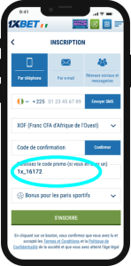 valor minimo de deposito 1xbet