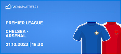 parier sur le match chelsea arsenal