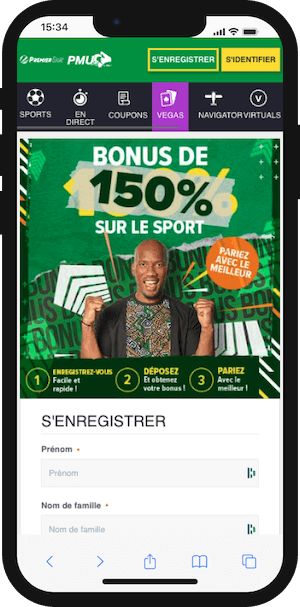 bonus premier bet mali 150 pourcents