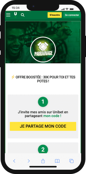 unibet parrainage