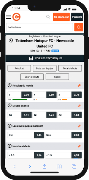 cotes tottenham newcastle utd sur congobet