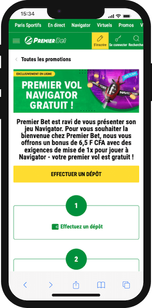 premier bet navigator gratuit