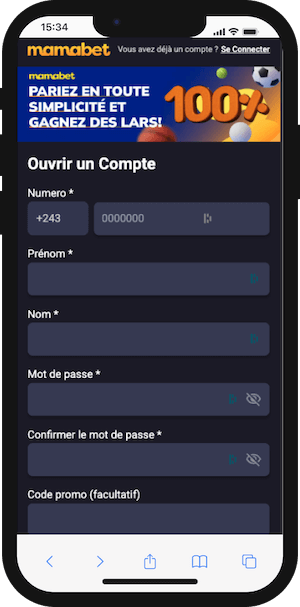 inscription mamabet