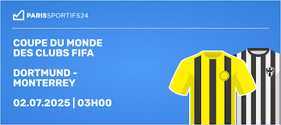 parier dortmund vs monterrey sur ps24