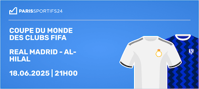 parier sur rela madrid vs al hilal avec ps24